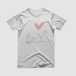 Greyhound's love - Rose Gold - Women's Premium T-Shirt